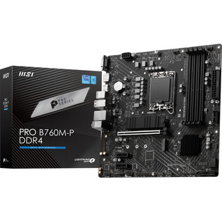 Placa Madre Msi Pro B760m-p Ddr4 Proseries Lga 1700 Matx Placa Madre Msi Pro B760m-p Ddr4 Proseries Lga 1700 Matx