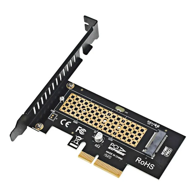 Adaptador Pcie Para Disco Ssd M.2 Nvme Key M / Pci-e 3.0 X4 