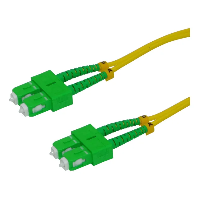 5mt Sc/apc-sc/apc Monomodo Sm Duplex Jumper Cable Fibra 9/12