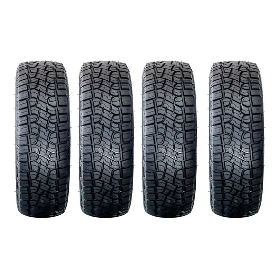 Kit 4 Pneu 205/65/15 Atr Remold Borracha Vipal Frete Grátis