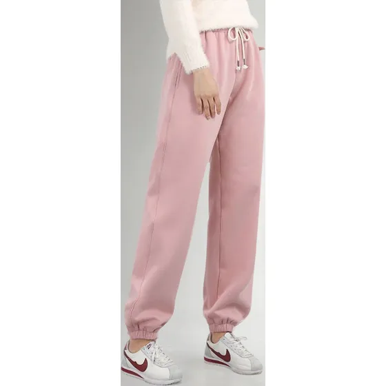 Pants Mujer Afelpado Jogger Calientito Casual Pantalón Dama