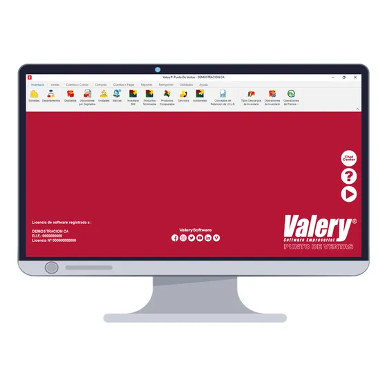 Sistema Administrativo Valery  Pos 2020 Multimoneda 