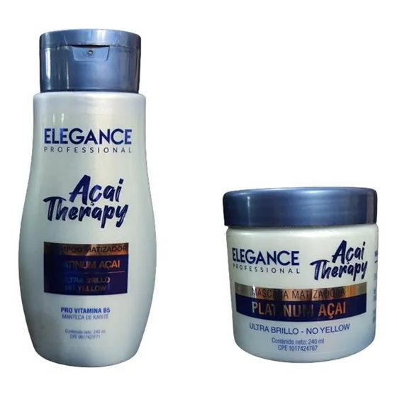 Tratamiento Matizante Elegance 240ml  Black&white 