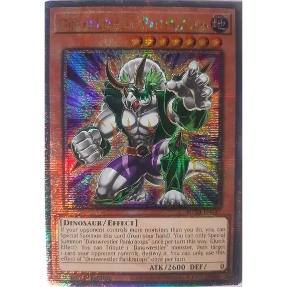 Dinowrestler Pankratops - Yugioh - Quarter Century Rare