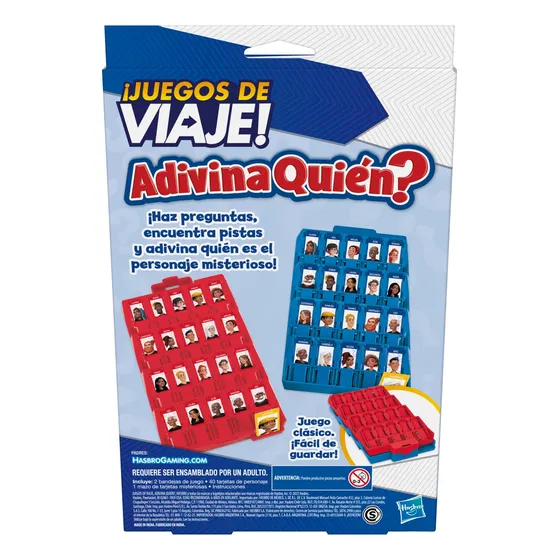 Juegos De Viaje Refresh - Adivina Quien? - Hasbro