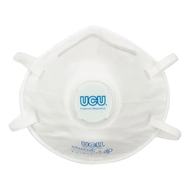 Mascarilla Para Carpinteria Con Valvula N95 Premium Caja X20
