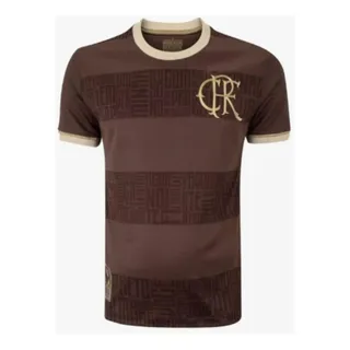 Camisa Flamengo Identidade Marrom 24/25 - Oficial Camisa Flamengo Identidade Marrom 24/25 - Oficial