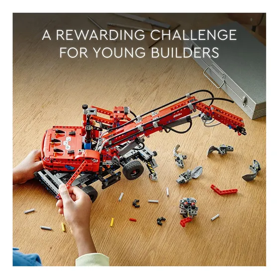 Lego Technic 42144 - Juego De Juguetes De Construcción Para