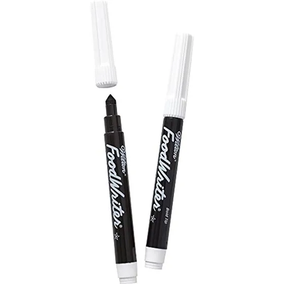 Wilton 609-1192 Marcadores De Tinta Comestible Black Food Wr