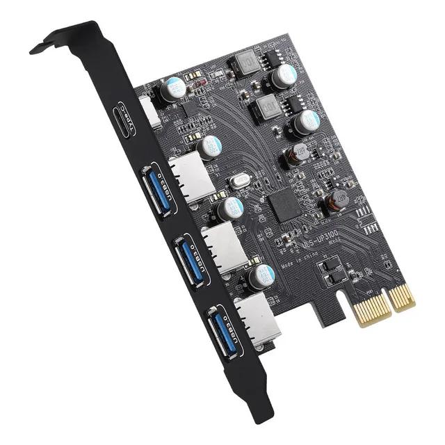 New Type C (1) Type A (3) Pci-e A Usb 3.0 Tipo-c Usb 3.0