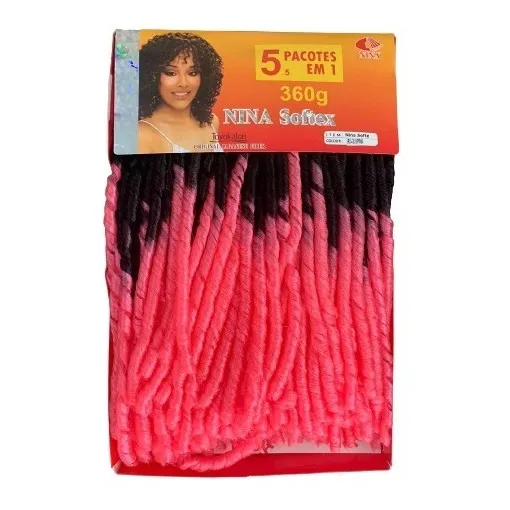 Cabelo Cacheado Kanekalon 85cm 100g - Nina Softex Premium