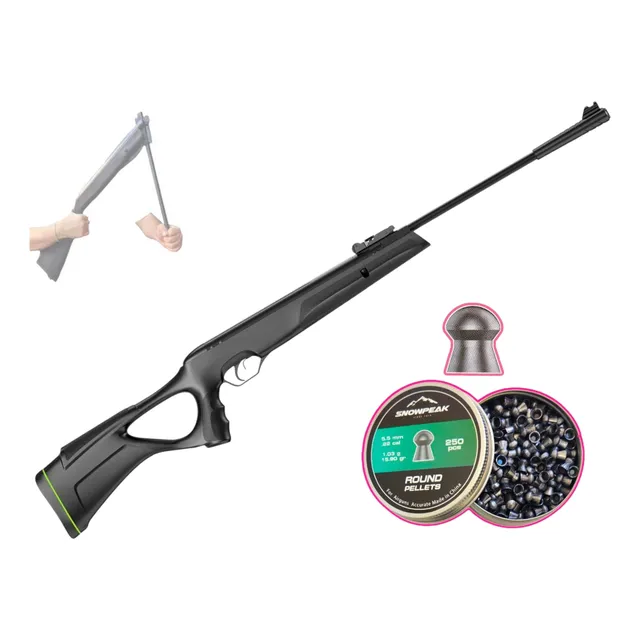 Rifle Aztk Murciélago 5.5mm 700 Fps Nitro Pistón