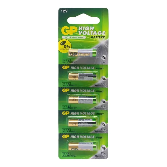 Pilas Batería 27a 12v Gp Blister De 5 Unidades