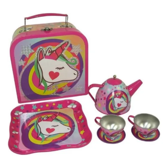 Valija De Unicornio Con Set De Té Funny Lond