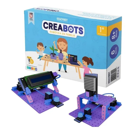 Kit Robótica Principiante Creabot Compatible Arduino