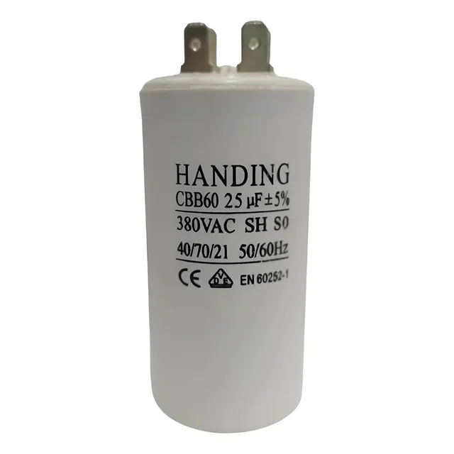 Capacitor Arranque 25 Uf 400v 50/60 Hz Aire Acondicionado