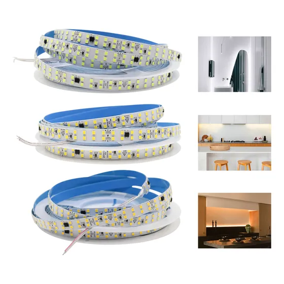 Fita Led Direta Dupla 240leds/m Rolo 10m 110v Não Usa Fonte