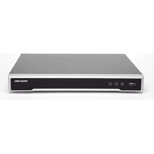 Grabador Nvr 16ch Hikvision 16ch Poe 2hdd H264/h265+ 160mbps