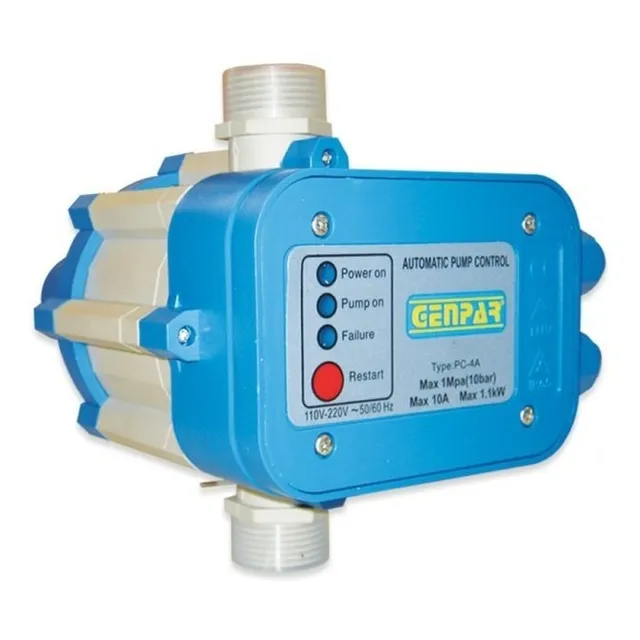 Press Control Para Bomba De Agua 110/220v 10amp Genpar