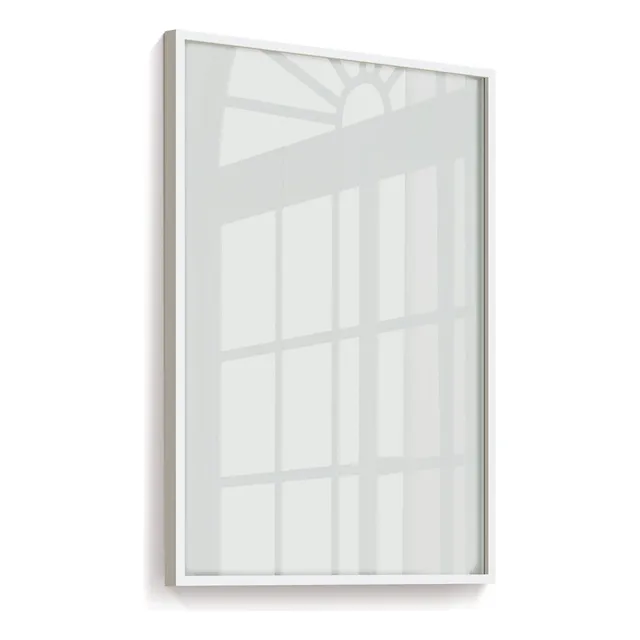 Quadro Moldura A2 42x60 Caixa Alta Grande Vidro Certificado