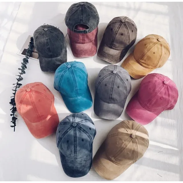 Gorra Casual Pre Lavada Moderna  Vintage Unisex