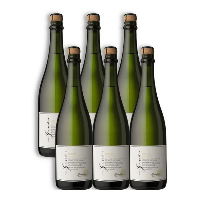 Vino Espumante Familia Gascón Extra Brut Caja X6u 750ml
