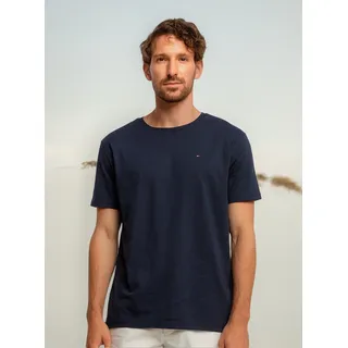 Camiseta Tommy Hilfiger Essential Cotton Azul Marinho Camiseta Tommy Hilfiger Essential Cotton Azul Marinho