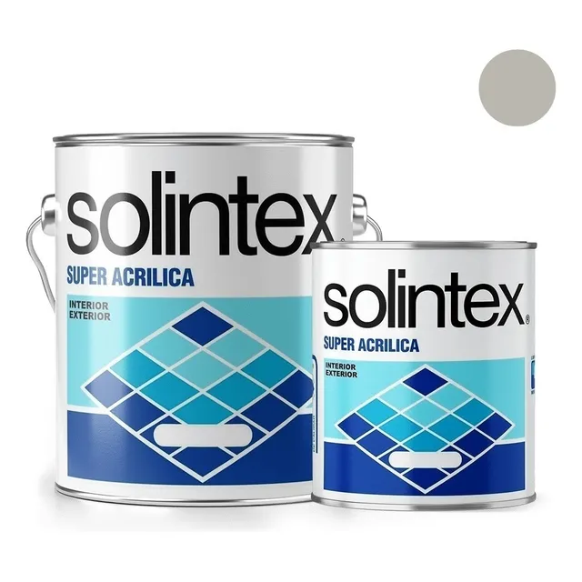 Pintura Caucho Tipo (a) Greige Paladio 383 Galon Solintex