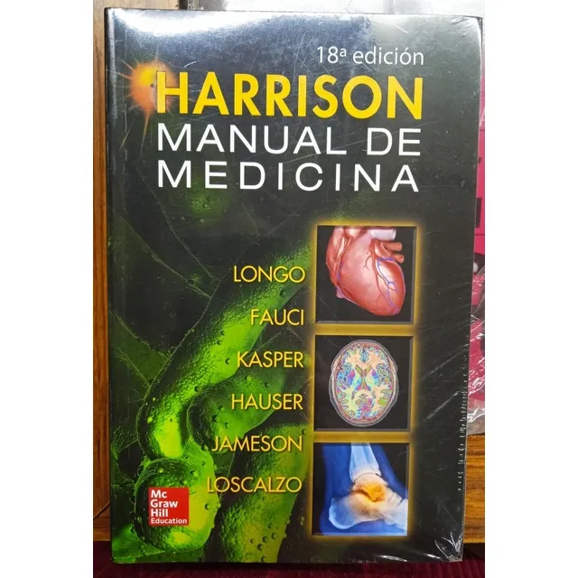 Harrison Manual De Medicina 18va Edición (tapa Dura / Nuevo)