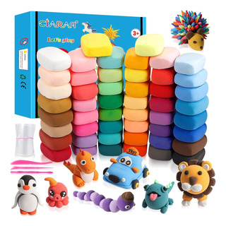 Kit De Arcilla Para Modelar De 50 Colores, Arcilla Mágica Ul Kit De Arcilla Para Modelar De 50 Colores, Arcilla Mágica Ul