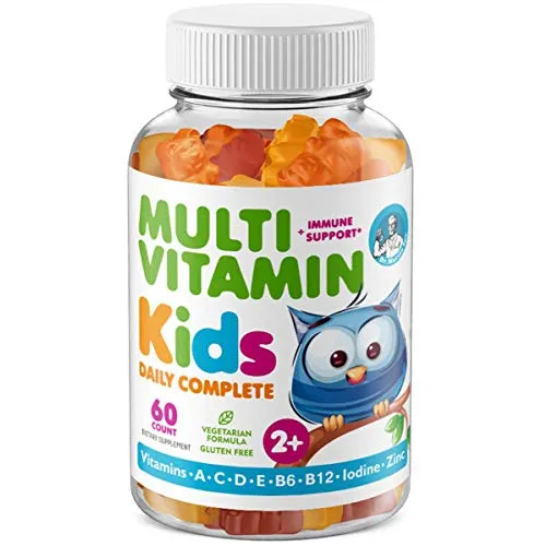 Niños Gummies Multivitamínico 14 Vitaminas Esenciales 7qmsq