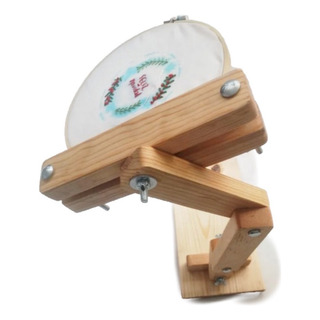 Soporte Para Aros De Bordar Ajustable Hecho De Madera Soporte Para Aros De Bordar Ajustable Hecho De Madera