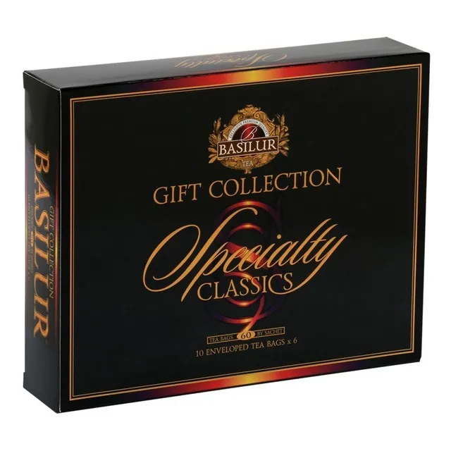 Té negro Basilur epecialty classics 60 bolsitas