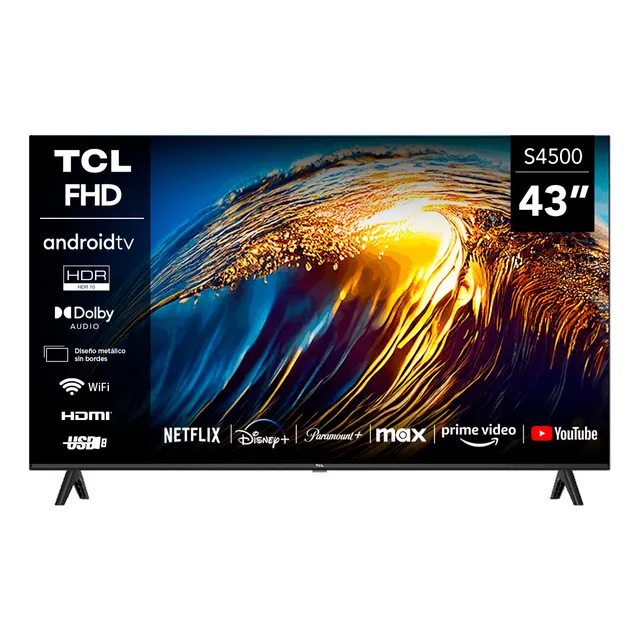 Smart TV 43 TCL Full HD 43S4500 Android TV