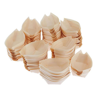 100 Uds. Contenedor De Comida De Hoja, 24,5 Cm 12,5 Cm 100 Uds. Contenedor De Comida De Hoja, 24,5 Cm 12,5 Cm