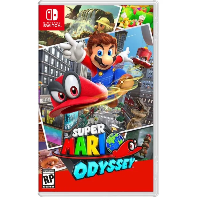 Super Mario Odyssey Nintendo Switch Juego Físico Nuevo!!!