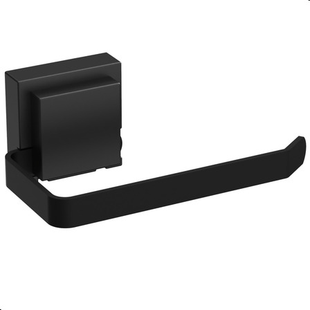 Porta Papel Higiênico Com Ventosa Preto Max Porta Papel Higiênico Com Ventosa Preto Max