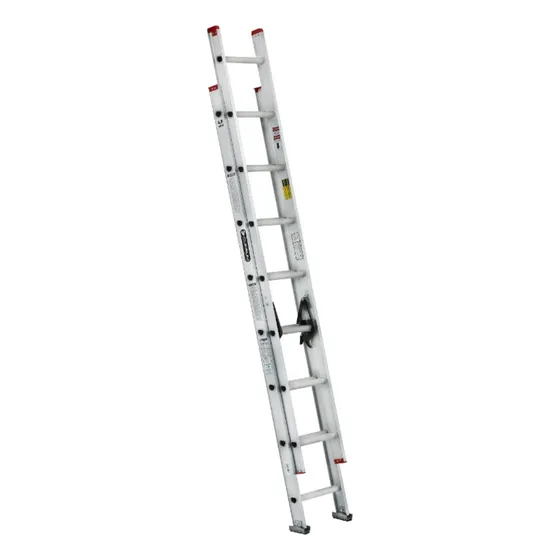 Escalera De Aluminio 16 Pies De Alt. Y Carga 150 Kg.