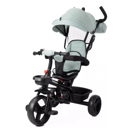 Triciclo Infantil Bebe Gira 360º + Manija Baby Shopping