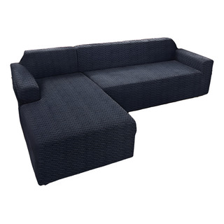 Funda Sillón Adaptable En L 3+3 Cuerpos Cubre Sofa Elastico Funda Sillón Adaptable En L 3+3 Cuerpos Cubre Sofa Elastico