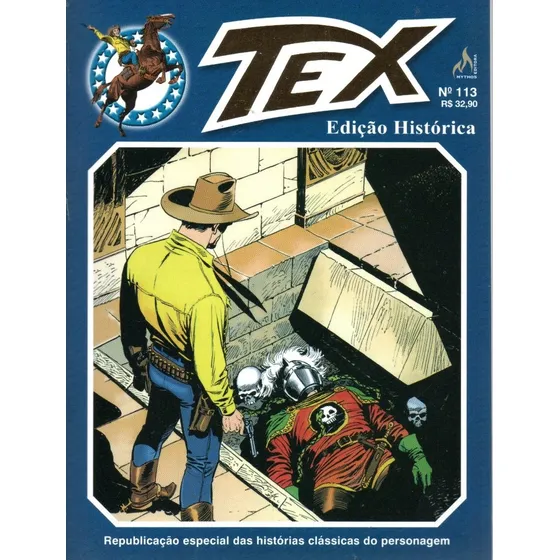 Tex Edicao Historica 113 - Mythos - Bonellihq Cx67 T20