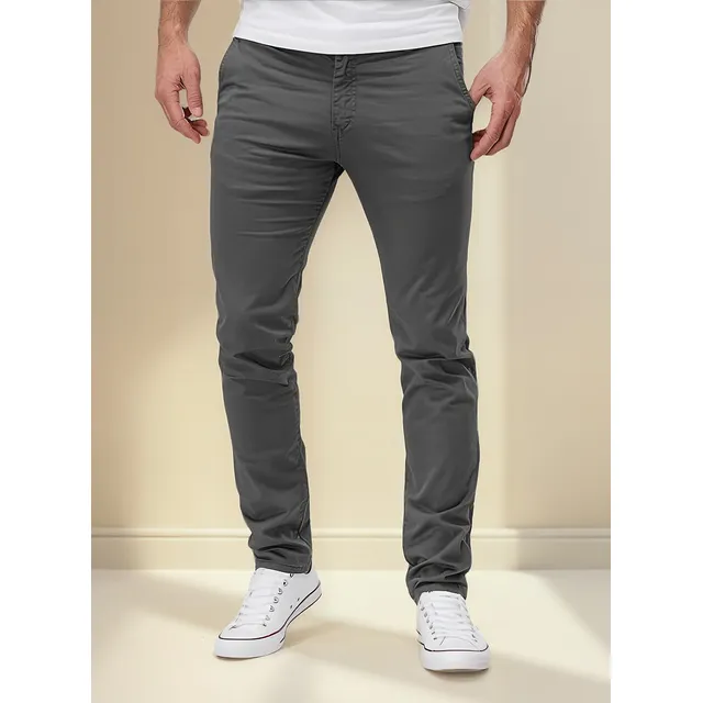 Pantalon Drill Para Hombre | Slim Fit - Semipitillo