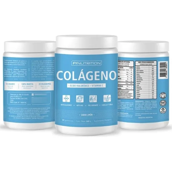 3 Colágenos Hidrolizados+ácido Hialurónico De Regalo Antiage