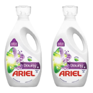 Sabão Liquido Roupas Ariel Concentrado 2 L Downy Kit 2 Unids Sabão Liquido Roupas Ariel Concentrado 2 L Downy Kit 2 Unids