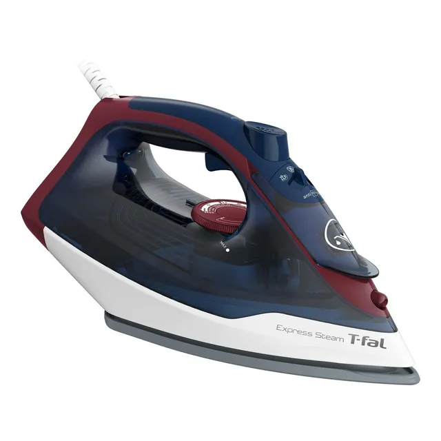 Plancha Navy de Vapor Express Steam Suela de Cerámica True Ceramic Glide Tfal Fv2833x0 127V