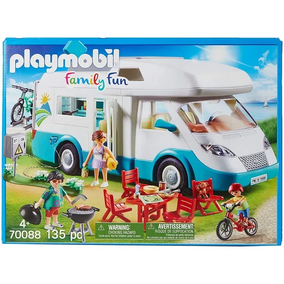 Playmobil Family Fun 70088 - Caravana De Verano Camper Van