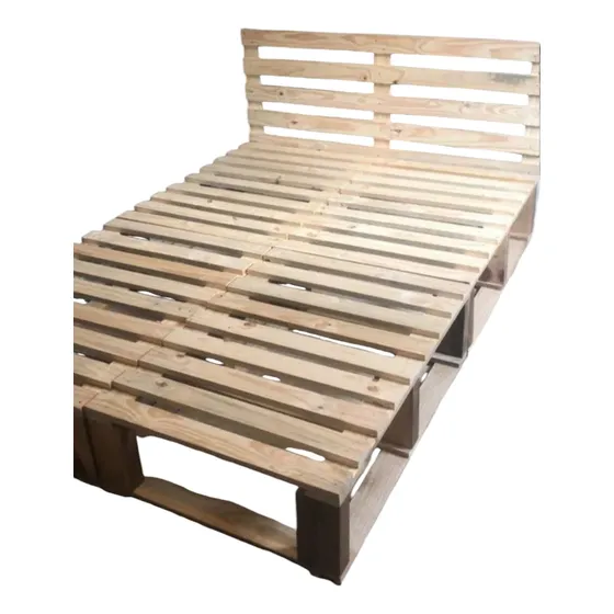 Cama Palet Con Cajones, 2 Plazas