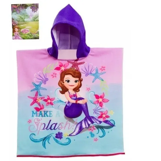 Toalla Poncho Jetbag Princesa Sofia