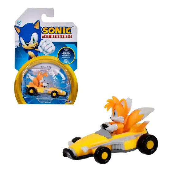 Vehiculos Metalicos Escala 1:64 Sonic - Tails Sport Color Multicolor