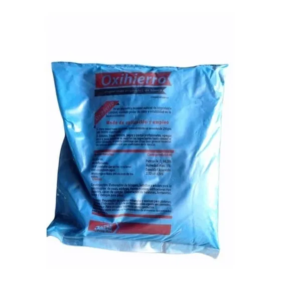 Oxido De Hierro Azul Empaque 1kg Pigmento Pisos Oxivea